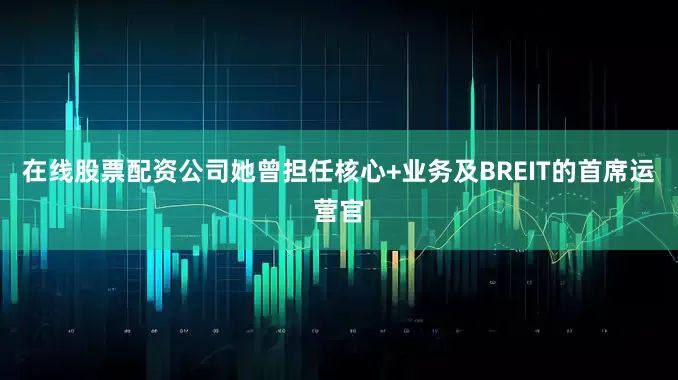 在线股票配资公司她曾担任核心+业务及BREIT的首席运营官